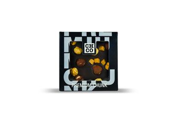 Hazelnut Caramel Dark Chunk Bar 60g x 12