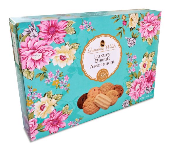Victorian Floral Luxury Biscuit Selection 12 x 400g