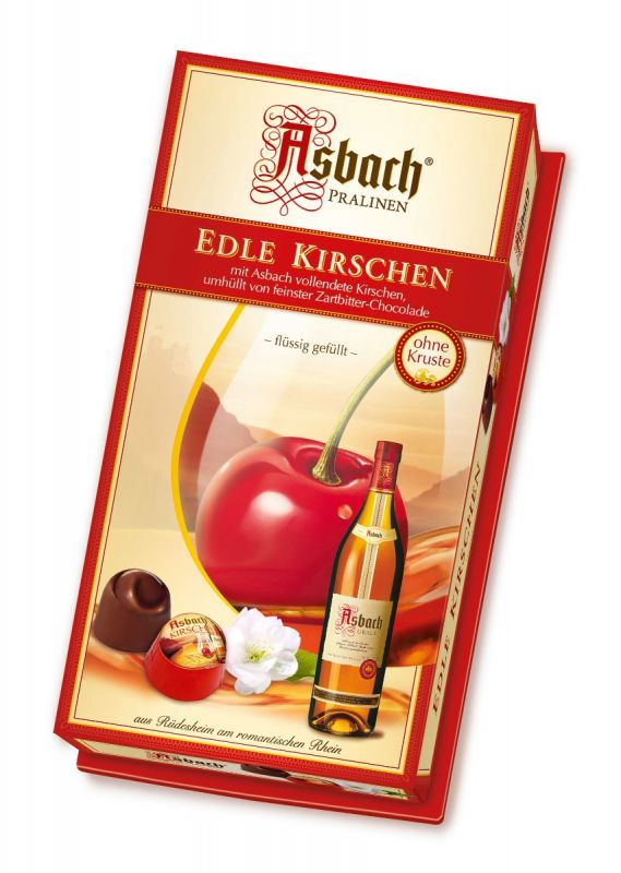 Asbach Cherry Liqueurs (without sugar crust) 100g x 8