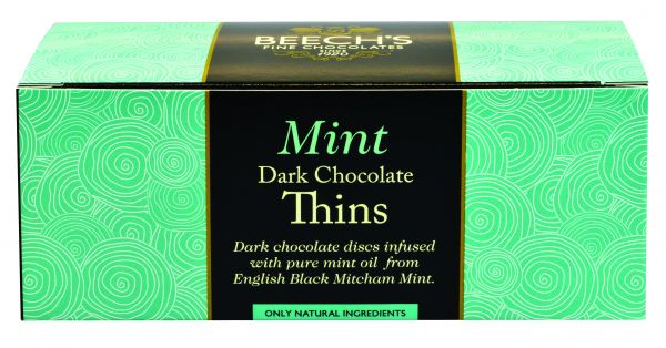 Mint Dark Chocolate Thins 150g x 8