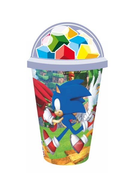 Sonic Cup with Jellies & Mallows 100g x 6