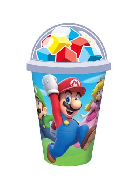 Super Mario Cup with Jellies & Mallows 100g x 6