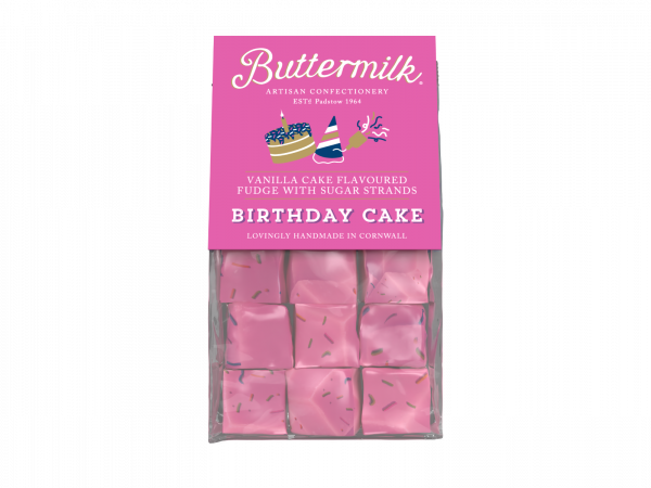Buttermilk Smooth Birthday Cake Fudge Grab Bag 175g x 16