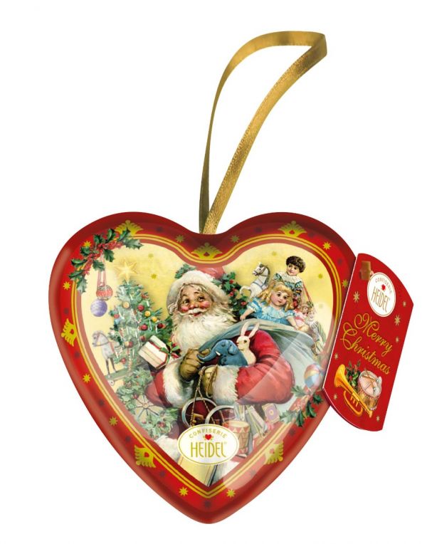 Fancy Hearts Tree Ornaments Christmas Nostalgia 54g x 12