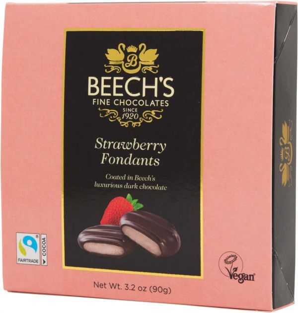 Dark Chocolate Strawberry Creams 90g x 12