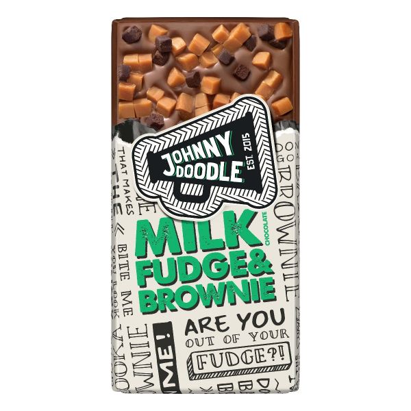 Johnny Doodle Milk Fudge Brownie 150g x 10