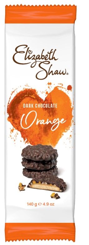 Dark Chocolate Orange Flow Wrapped Biscuits 140g x 10
