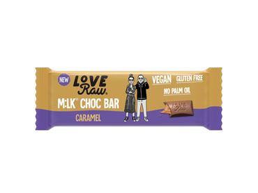 LoveRaw Caramel M:lk Choc Bar 30g x 20