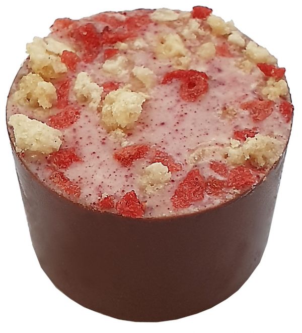 Strawberry Shortcake (90g x 12) Flow wrapped 6 chocs 1080g / 72 chocolates per box