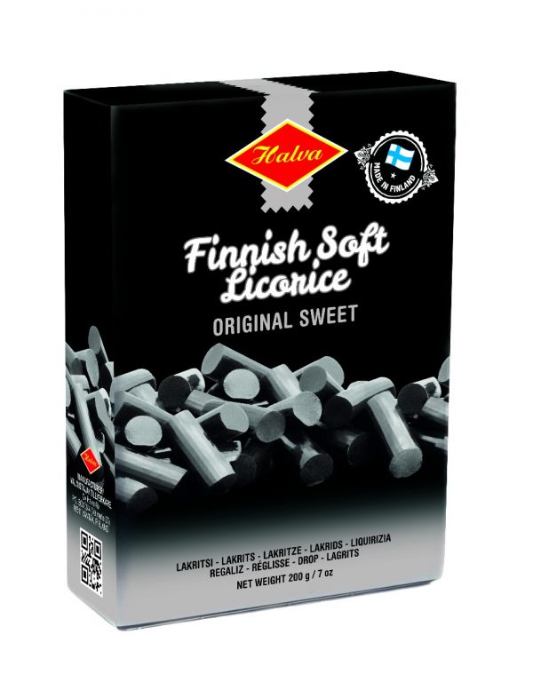 Finnish Sweet Licorice Box 200g x 16