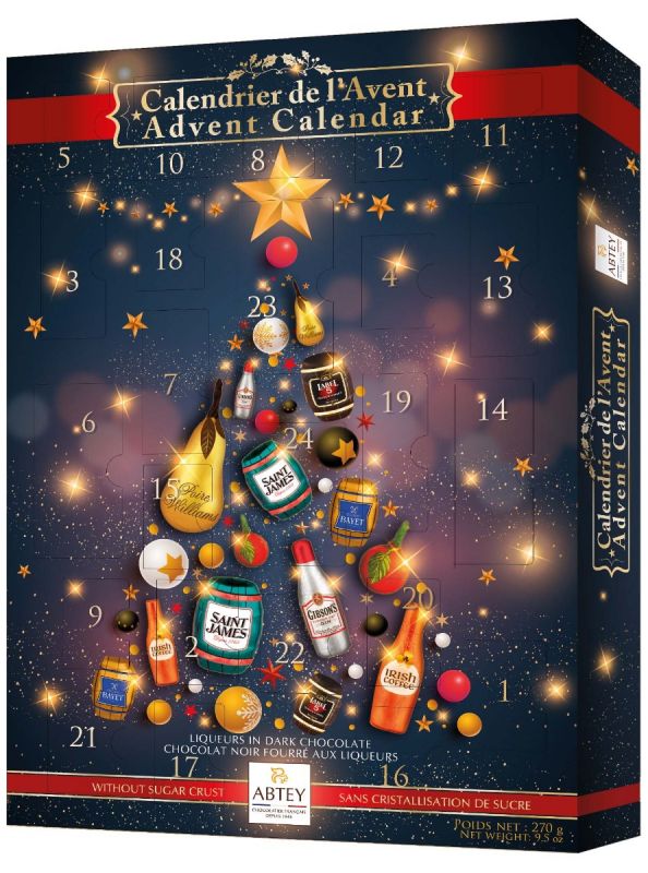 Christmas Magic Assorted Liqueur Advent Calendar 270g x 8