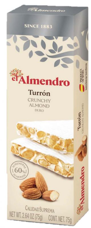Crunchy Almond Turron 75g x 16 DATED 31.12.9999