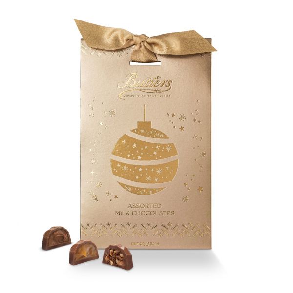 Butlers Platinum Luxury Christmas Pouch 200g x 8