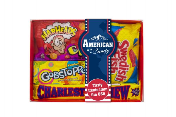 American Candy Hamper- Small 229g x 14 (Contents may vary)