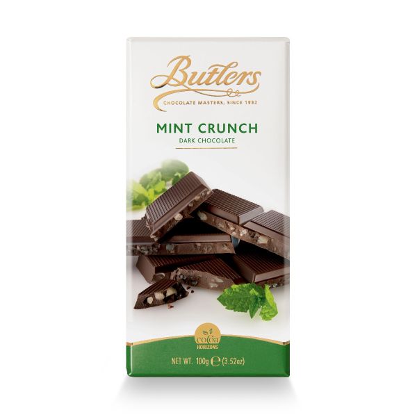 Butlers Dark Chocolate with Mint Bar 100g x 18