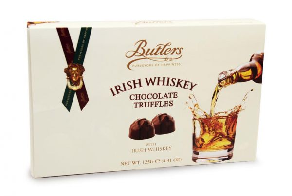 Irish Whiskey Milk and Dark Chocolate Truffles 125g x 12