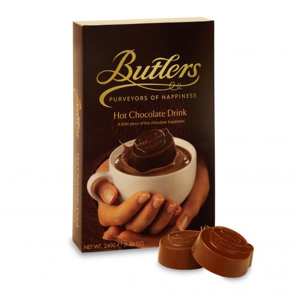  Butlers Hot Chocolate (10 servings)  (Zero VAT) 240g x 12