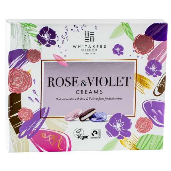 Foiled Rose & Violet Cremes 200g x 8