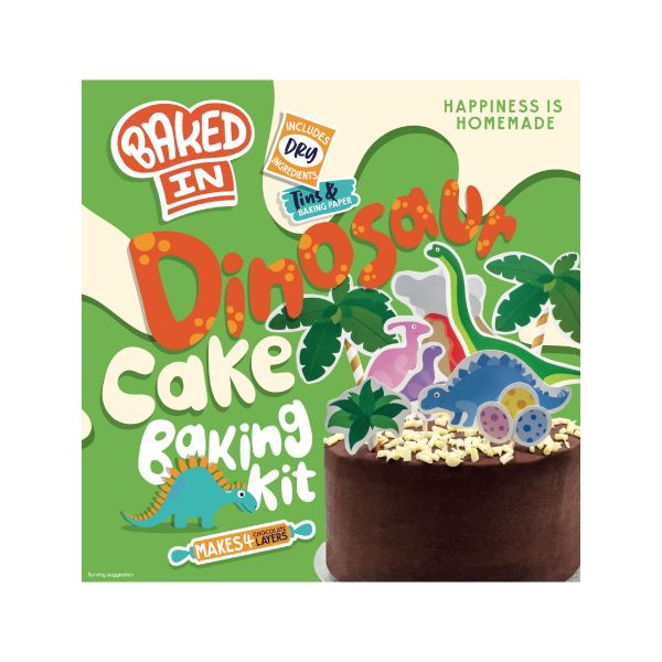 Dinosaur Cake Baking Kit 1000g x 6