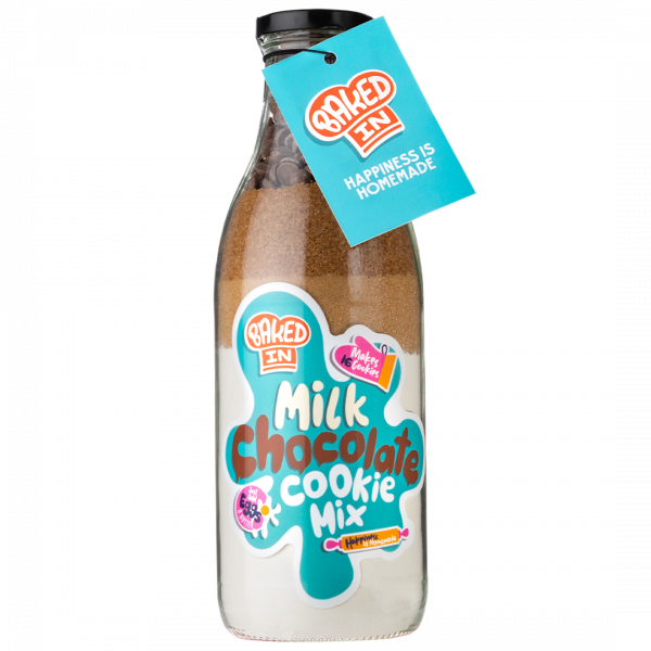 Milk Chocolate Cookie Mix Bottle 1ltr x 6 Zero VAT