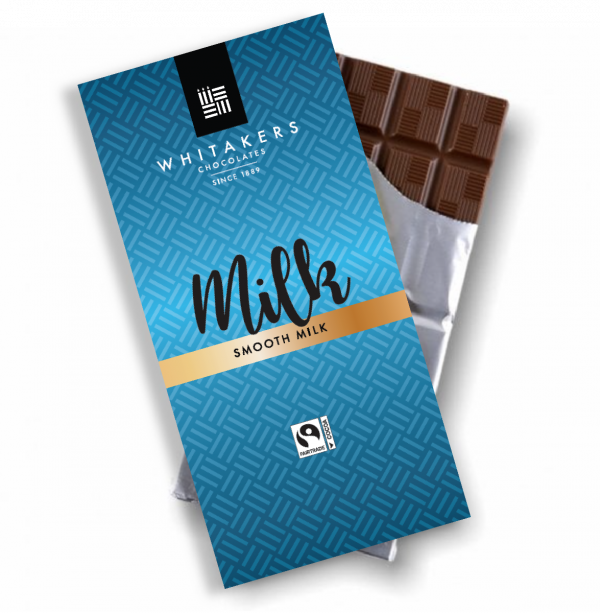 Milk Chocolate Bar 90g x 12, Fairtrade