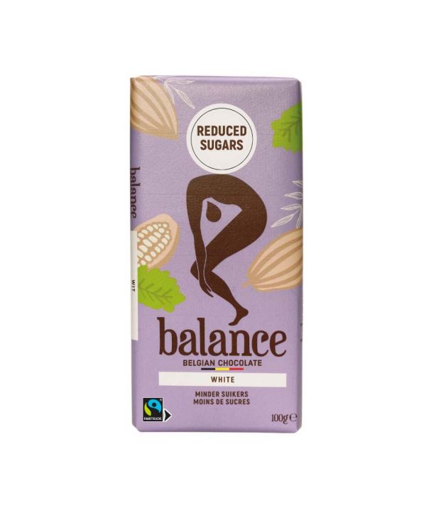 Balance Reduced Sugar White Tablet 100g x 12