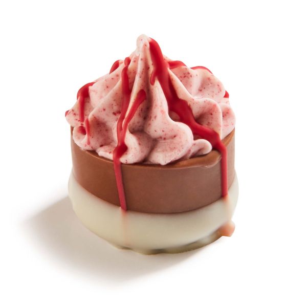 Raspberry Frozen Yoghurt, Raspberry Jam & Yogurt Crème 980g (17,2g +/-57 pcs)