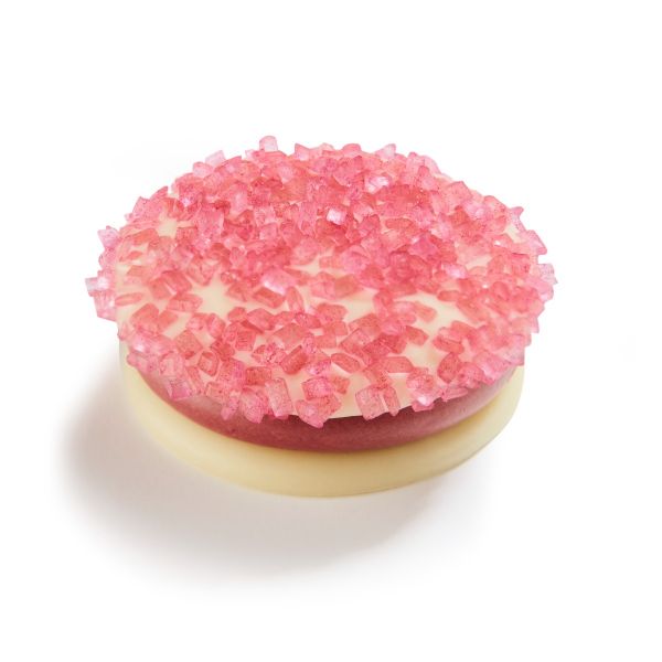 Red Velvet Macaron - Red velvet creme + pink sugar x 1kg (+/- 58 pcs)