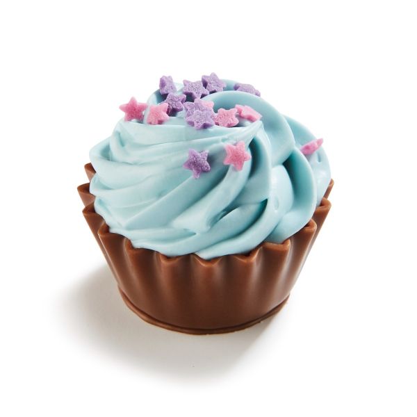 Cupcake - Blueberry Crème & Cream Topping x 1690g (+/- 86 pcs )