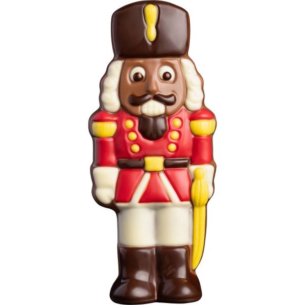 Nutcracker Milk Chocolate Hollow in bag with bow 100g x 6, 16,5cm height