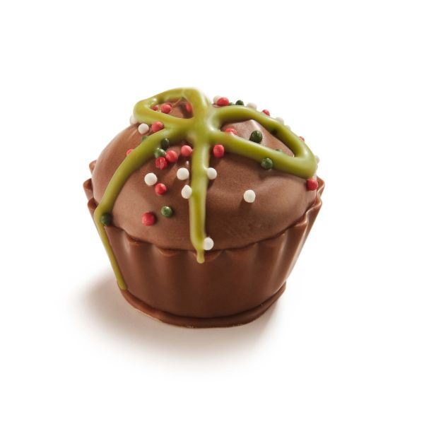 Christmas Present Cupcake - Brownie Crème 1.07kg (+/- 58 pcs)