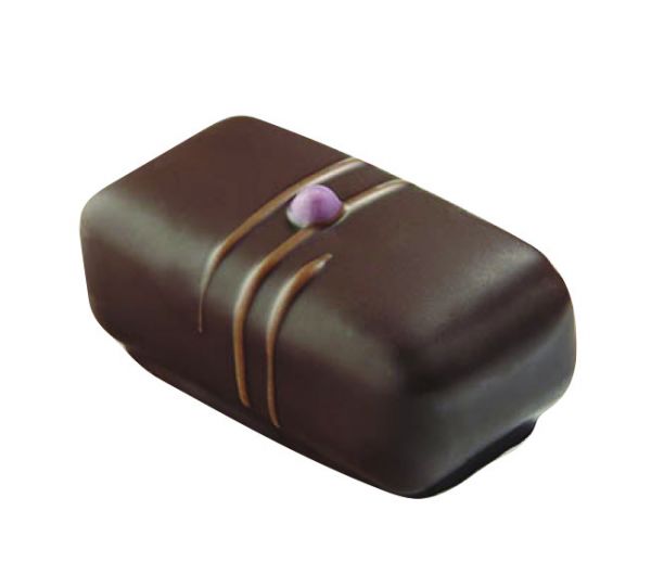 Honing-Caramel - Honey caramel on a square of croquant x 1kg (Approx 49pc)
