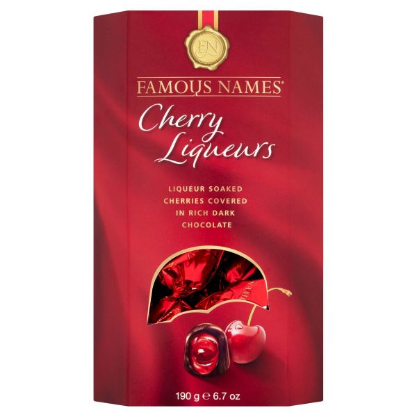 Famous Names Cherry Liqueur's  190g x 6