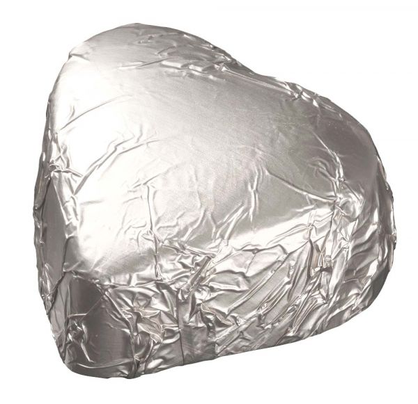 Juliet Silver Heart - Soft Hazelnut Praline x 2kg (Approx 152pc)