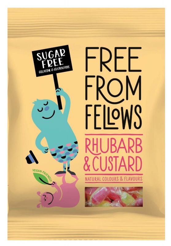 Rhubarb & Custard 70g x 10