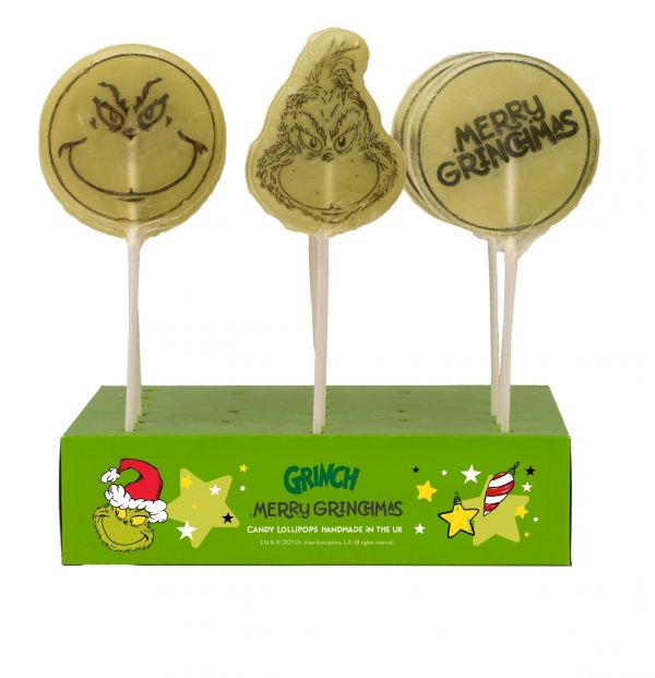 The Grinch Candy Lollies 48/60g x 24