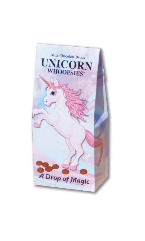 Unicorn Whoopsies - Milk Chocolate Drops 100g x 24