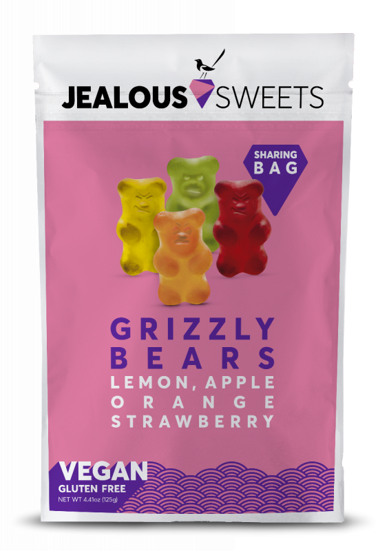 Grizzly Bears Share Bags - Lemon, Apple,Orange,Strawberry 125g x 7