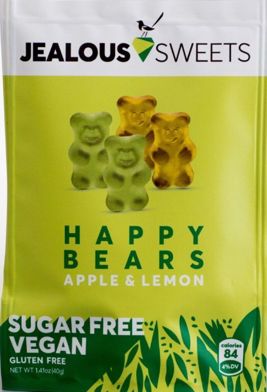 Sugar Free Grizzly Bears - Apple and Lemon 40g x 10