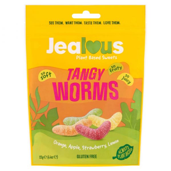 Tangy Worms – Share Bag 125g