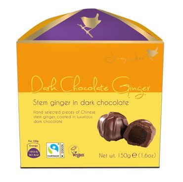 Dark Chocolate Ginger Circus Box 130g x 8