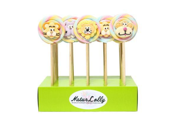 Jungle Lolly (Assorted) 60g x 24 - Pastel DATED 15.05.2024