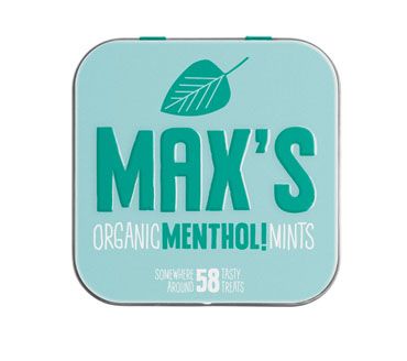 Max's Mints Organic Menthol 35g x 8