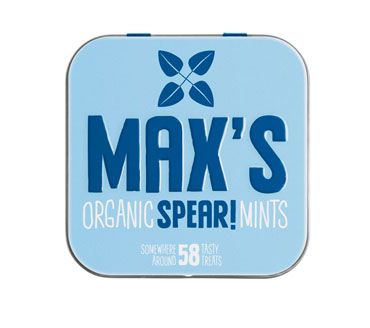 Max's Mints Organic Spearmint 35g x 8