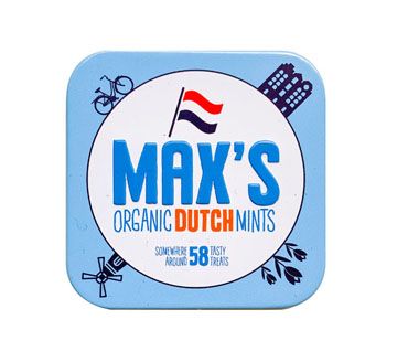 Max's Mints Organic Dutch 35g x 8