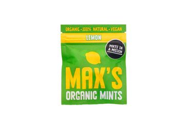 Max's Mints Organic Lemon 17g x 12