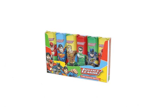 Justice League Minibars 84g x 12 DATED 02.05.2024