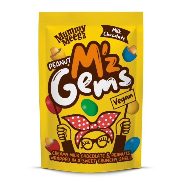 M'z Gems Peanuts 80g x 12 - AVAILABLE FROM THE END OF MAY
