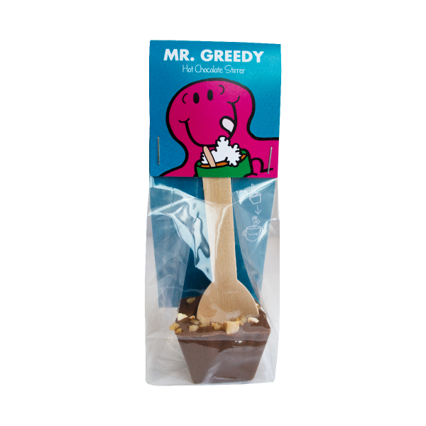 Mr Greedy - Toffee Temptation Hot Chocolate Stirrer  50g x 20