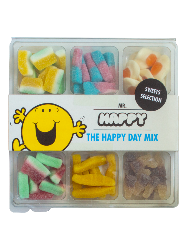 Mr Happy -The Happy Day Mix Box  450g x 6